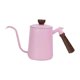 thumbnail image 1 of Hervidor de agua para café de 600ml, hervidor de té de acero inoxidable, hervidor de goteo con cuello de cisne para tienda Rosa Soledad Tetera de goteo de café, 1 of 9