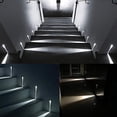 thumbnail image 4 of Promoción de invierno, luz de escalera empotrada led, luz de paso, 220 V, aplique de pared de esquina para interiores, lámpara de decoración de escalones, lámpara de escalera de pa, 4 of 5