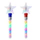 thumbnail image 1 of 2 piezas Star Glitter Varita giratoria Varita para navidad Varitas intermitentes para chicas Ventas de brillo de estrella, Varita iluminada para niños Juguete de luz giratoria, 1 of 8