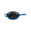 thumbnail image 1 of Le Creuset Enameled Cast Iron Signature Iron Handle Skillet, 9" (1-3/8 qt.), Marseille, 1 of 4