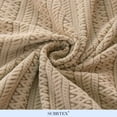 thumbnail image 4 of Subrtex Housse de Sofa en Jacquard Extensible à Rayures, 2 Pcs, 4 of 6
