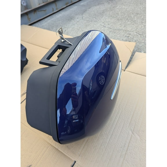 For Yamaha FJR1300 FJR 1300 Saddlebag Right Side Cases Trunk Pannier, Blue