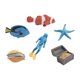 thumbnail image 1 of Juguetes de criaturas marinas, figuras de vida marina, material didáctico, juguetes para el baño y el agua. 1603, 1 of 9