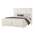 thumbnail image 2 of Cinderella Traditional Style 5 Pc Queen Bedroom Set with LED and Gold Accents, 2 of 18