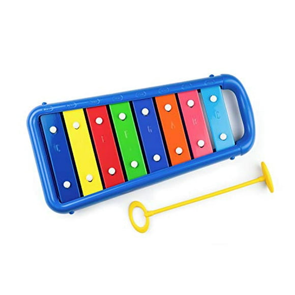 Hohner Kids HMX3008B-Toddler Glockenspiel, 8 Bars (HMX3008B)