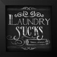 thumbnail image 2 of Vess, June Erica 20x20 Black Modern Framed Museum Art Print Titled - Laundry Snark II, 2 of 5