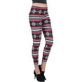 thumbnail image 2 of Women's Four Points Design Full Length Stretchy Leggings, 2 of 5