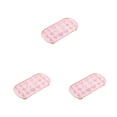 thumbnail image 2 of sweethay Bandeja de cubitos de hielo Congelador Molde de silicona Apilable Fabricante de moldes para glaseado Rosa Type1 NO1, 2 of 6