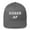 Grey, variant on Sober AF White font 4-sided print AA slogans sayings One Day at a Time No Matter What Flexfit Cap Recovery Hat (Grey, S/M)
