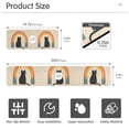 thumbnail image 3 of Yayeee Faucet Mat for Kitchen Sink 14.7" Diatomite Long Splash Guard Pad, Beige Cat Rainbow, 3 of 7