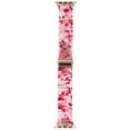 thumbnail image 4 of Correa de reloj de repuesto, ligera, a la moda, con flores, pieza para reloj IOS de 38mm/40mm, 4 of 5