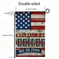 thumbnail image 3 of PHYHOO Patriotic Freedom Memorial Day Double-sided Garden Flag,Outdoor Yard Independence Day Garden Flag Decoration -A White, 3 of 6