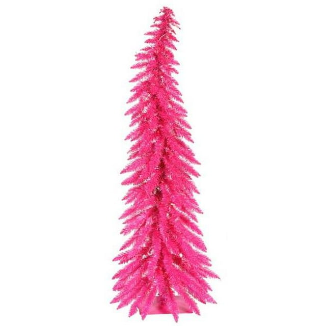 Vickerman B142541LED Arbre de Noël LED avec Lumières Roses - 4 Pi x 22 Po.