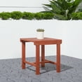 thumbnail image 1 of Malibu Outdoor Patio Wood Side Table, 1 of 4