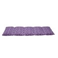thumbnail image 2 of Flower Floor Pillow Lounger Cover, Lilacs Illustration Greenery Field Freshness Hydrangea Design, Nap Mat Printed Fabric Case for 5 Pillows, 88" x 36", Pale Blue Purple White, by Ambesonne, 2 of 5