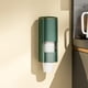 thumbnail image 5 of Dispensador de Vasos de Papel Desechables de Pared con Compartimentos Perforados, Organizador de Abs de Una Pieza para El Hogar o La Oficina, Blanco o Verde, 5 of 6