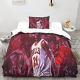 thumbnail image 2 of Jimmy Butler Sets Duvet Cover Pillowcases 3D Microfiber NBA Bedding Set Bed Linen with Zipper Closure 2 Pcs Single, 2 of 5