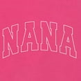 thumbnail image 6 of Wild Bobby NANA Varsity Letters Women Slim Fit Junior Tee, 6 of 6
