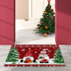 thumbnail image 4 of Felpudo de entrada con payaso verde Grinch, alfombra navideña para fiestas, alfombra decorativa para exteriores, alfombra para entrada de baño, 4 of 5