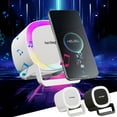thumbnail image 1 of Fufafayo under $5 Bluetooth Speaker, Night Light with Wireless Charger, Color Changing LED Lamp, Multifunctional Bedside Table Lamp for Home, Office, Gift, 1 of 9