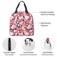 thumbnail image 4 of Easygdp Japanese Cherry Blossoms Bolsa Térmica Premium - Tela Oxford Impermeable, Gran Capacidad, Bolsillo Frontal, Unisex para Trabajo, Escuela, Actividades al Aire Libre y Picnics, 4 of 7
