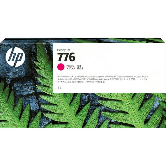 HP 776 1L Magenta Ink Cartridge for DesignJet Z9  Pro 64" Printer