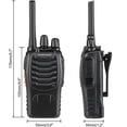 thumbnail image 3 of walkie-talkie YONGSHENG BF-88E 1500mah Negro 2 Piezas, 3 of 4