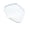 B, variant on Pool Skimmer,Alloy Rim Debris Cleaning Net With Compatible Extension Pole Socket,Dual Depth Mesh Leaf Catcher For Fish Pond Outdoor Water Maintenance(White)