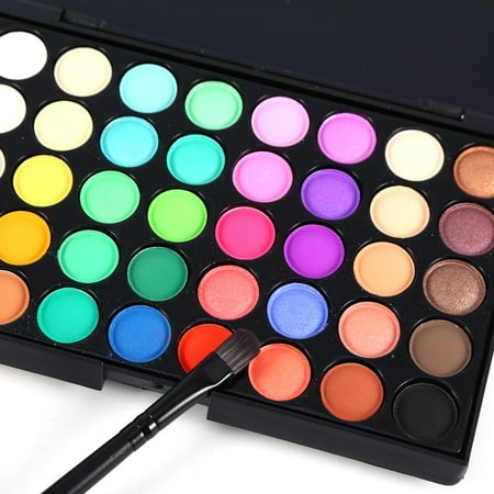 Zerone Makeup Palette,Cosmetic Matte,Cosmetic Matte Eyeshadow Cream Eye Shadow Makeup Palette Shimmer Set 40 Color With