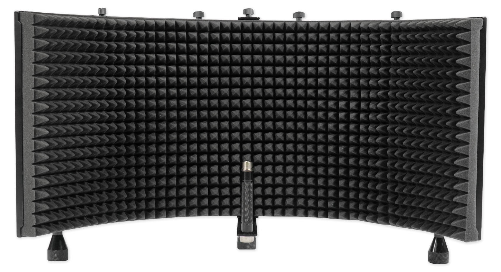 Rockville Recording Package w/Tripod Microphone Mic Stand+Foam Shield+Shockmount