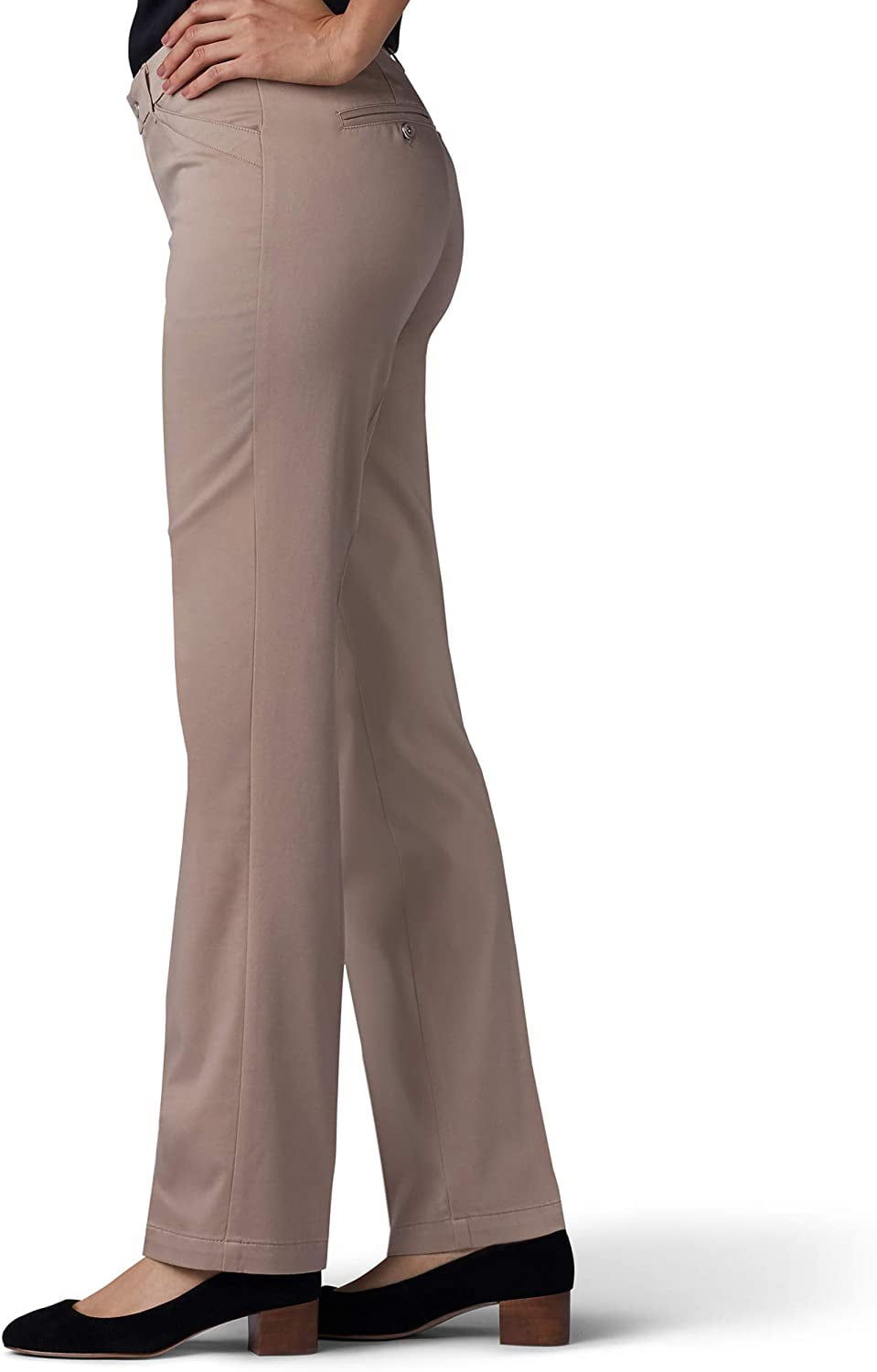 Lee Women's Tall Size Flex Motion Regular Fit Straight Leg Pant 6 Tall Flax  - Walmart.com