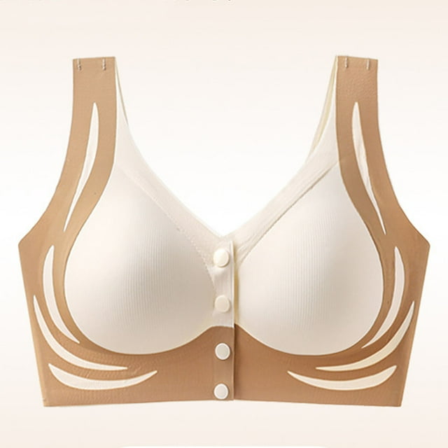 Soutien-Gorge Léger à Fermeture Frontale pour Femmes avec Boucle Réglable pour un Port Quotidien et Confort
