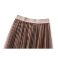 thumbnail image 4 of JMSUN Women’s Tulle Skirts Midi Elastic High Waist Pleated Mesh Flowy A-Line Party Long Tutu Skirts, 4 of 5