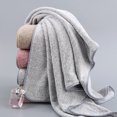 thumbnail image 4 of Toalla de baño de fibra de terciopelo de carbón de bambú para adultos, secado rápido, suave y absorbente, alta calidad, hotel y salón de belleza, 4 of 7