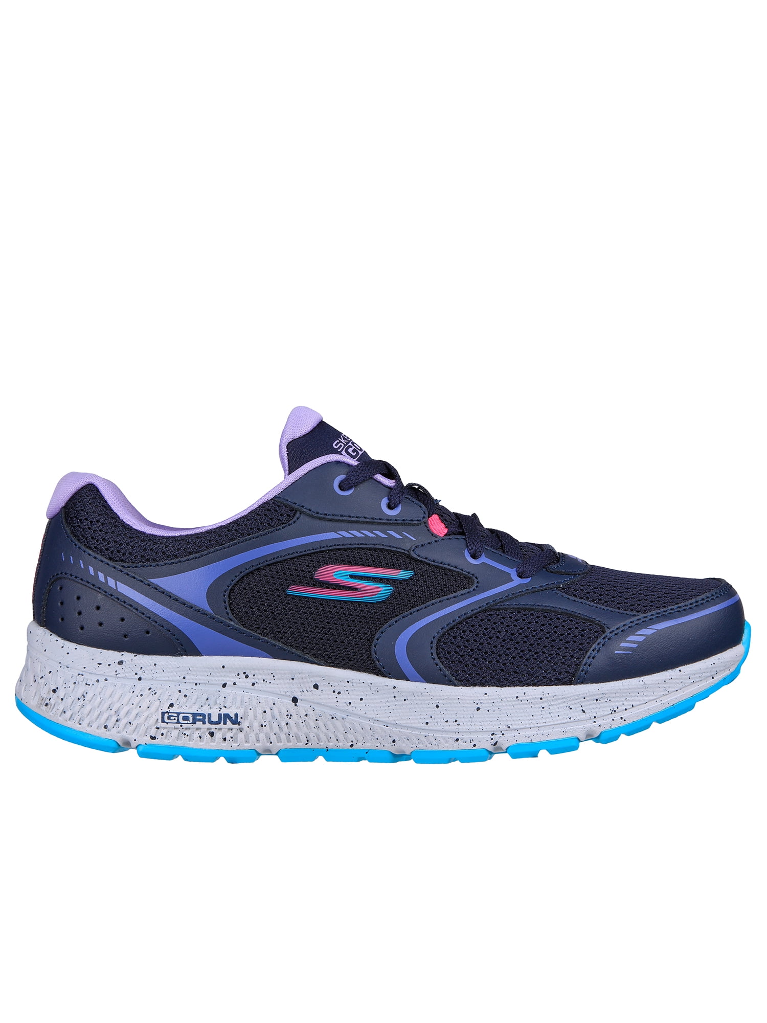 Skechers Women's GO RUN CONSISTENT - Vivid Horizon Lace-Up Running Sneaker, Wide Width Available