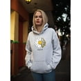 thumbnail image 2 of Find Your Soul Daisy Hoodie Women -Image by Shutterstock, Female 4X-Large, 2 of 4