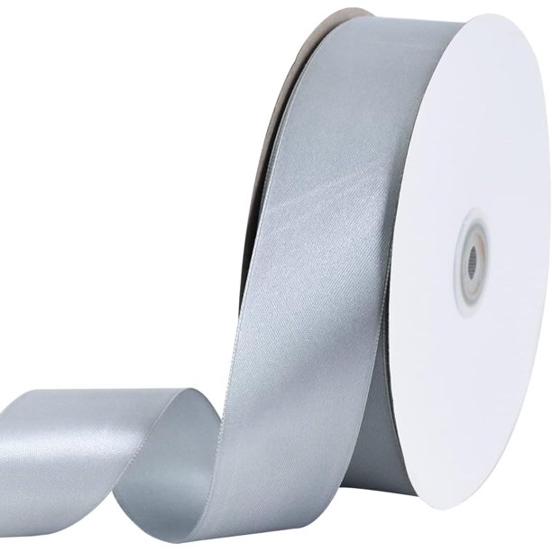 TONIFUL Cinta de satén negra de 3/8 pulgadas x 100 yardas, rollo de cinta fina de tela sólida para envolver regalos, invitaciones, globos de pelo florales, manualidades, costura, fiesta, boda, decorac