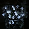 thumbnail image 2 of Cadena de lámpara de bombilla de burbuja Solar de 1 8 CM IPX4 2/8 modos de iluminación 5/6 5/7/9 5/12/22M 20/30/50/100/200LED, 2 of 8