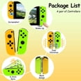 thumbnail image 2 of Swtich Remote Controller Compatible with Nintendo Switch/Oled/Lite, Supports Dual Vibration/Motion Control,1 Pair, 2 of 8