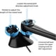 thumbnail image 4 of Car Crash Cymbal, Car Cymbal Air Vent, Practical Finger Drum Cymbals, Hand Metal Jazz Air Drums Pack (Black, 2pcs), 4 of 5