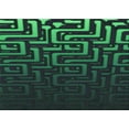 thumbnail image 1 of Ahgly Company Machine Washable Indoor Rectangle Transitional Dark SlateGray or Dark SlateGrey Green Area Rugs, 2' x 4', 1 of 7