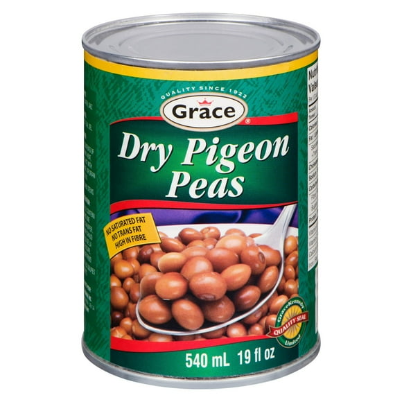 Pois d'angole secs de Grace, 540ml can