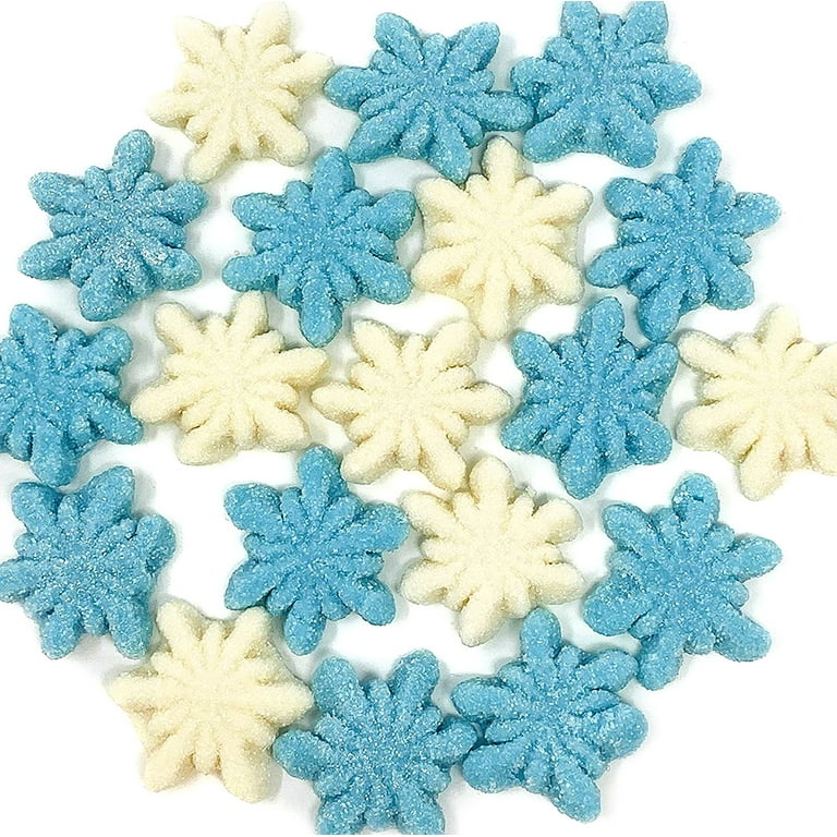 Gummy Glitter Snowflakes – Fun Factory Sweet Shoppe