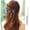Gold, variant on White Creaseless Hair Clips for Women PC Rhinestone Matte No Crease Flat Claw Clips, Large Strong Hold Barrettes for Thick & Thin Hair, French Duckbill Styling Accessories One Size