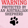 thumbnail image 2 of CafePress - Protected By An Australian Shepherd Body Suit - Baby Light Bodysuit, Size Newborn - 24 Months, 2 of 4