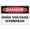Warning Sign 1, variant on Danger Highly Flammable No Smoking Or Ignition Sources Warning Security Outdoor Sign - 8"x12", Reflective, Weatherproof - Factory, Warehouse, Storage Area, Lab