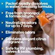 Walex Citra-Pak Citrus Freshness Deodorizer Tabs for RV and Marine Systems