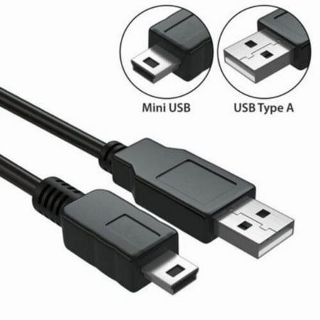 Kircuit Mini USB 2.0 Cable PC Data Sync Cord for SimpleTech 2.5" Portable Hard Drive HDD