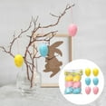thumbnail image 4 of Ufs de Pâques Ornements Décoratifs Colorés Ensemble de 6 Idéal Pâques, 4 of 8