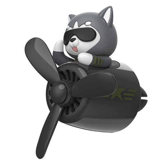 Bear Pilot Car Air Freshener Cute Car Diffuser Rotating Propeller Air Outlet Vent Fresheners Automotive Duck Air Fresheners Aromatherapy Ornament Car Accessories for Cars